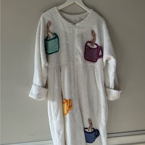Vintage Canyon Group “Coffee Cup” Robe L
